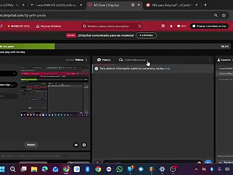Snapshot of Dj-yefri-pauta chatting on 11, 4, 2026 Dj-yefri-pauta online show from 11, 4, 2026