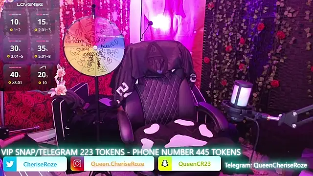 cheriserozequeen online show from 17, 9, 2025