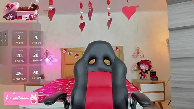 Snapshot of LARSONMIA chatting on 14, 2, 2026 LARSONMIA online show from 14, 2, 2026