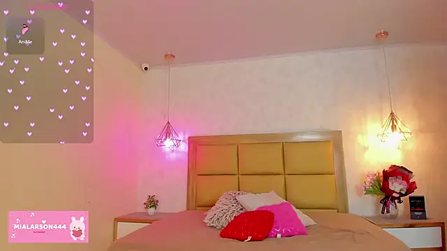 Snapshot of LARSONMIA chatting on 2, 3, 2026 LARSONMIA online show from 2, 3, 2026