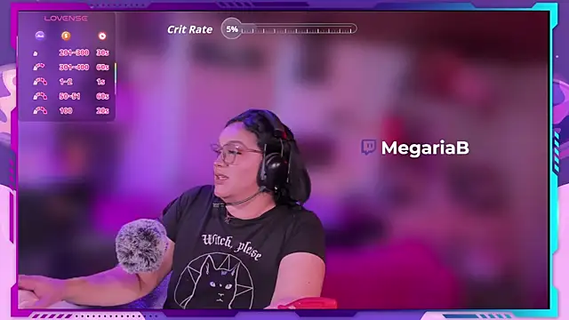 MegariaB online show from 20, 4, 2026