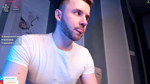 EnriqueBarberry online show from 8, 1, 2025