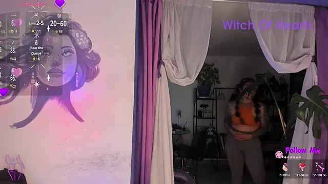 Snapshot of witchviolet chatting on 4, 7, 2026 witchviolet online show from 4, 7, 2026