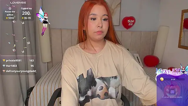 Atenea cuteee online show from 18, 2, 2025