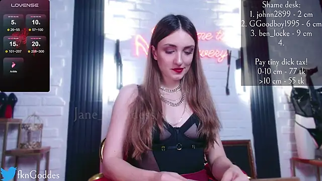 Snapshot of Jane_Goddess chatting on 19, 1, 2025 Jane Goddess online show from 19, 1, 2025