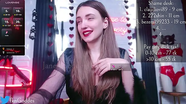 Snapshot of Jane_Goddess chatting on 11, 2, 2025 Jane Goddess online show from 11, 2, 2025