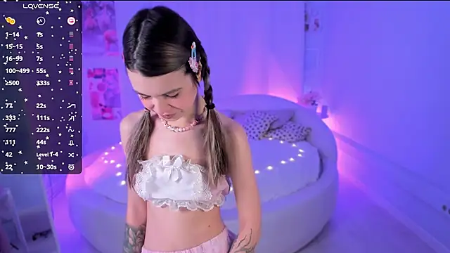 Snapshot of Lil_Amelie chatting on 25, 1, 2025 Lil Amelie online show from 25, 1, 2025