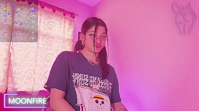 moonfiredancer online show from 19, 2, 2025