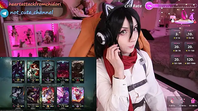 yourcutewaifu online show from 28, 9, 2025