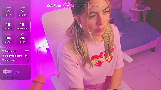 Nathaly-sky online show from 10, 11, 2025