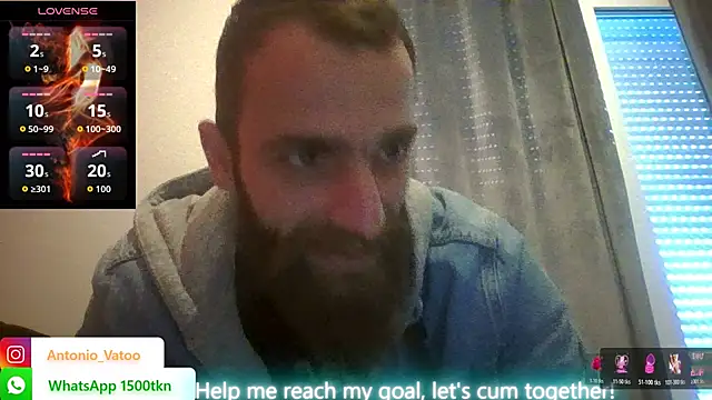 Antonio Vatooo online show from 7, 2, 2026