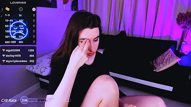 Lily xBabe online show from 12, 1, 2025