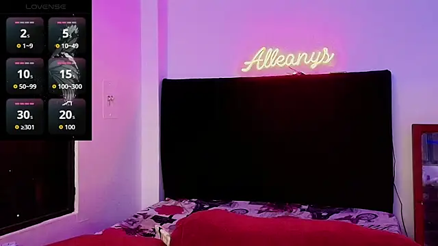 Alleanys Cristal online show from 23, 3, 2026