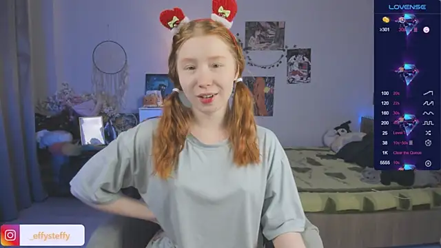 Snapshot of CallMeEffy1 chatting on 8, 1, 2026 CallMeEffy1 online show from 8, 1, 2026