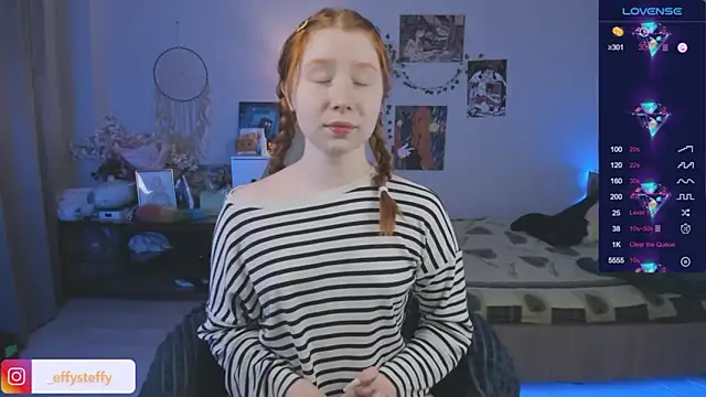 Snapshot of CallMeEffy1 chatting on 19, 1, 2026 CallMeEffy1 online show from 19, 1, 2026