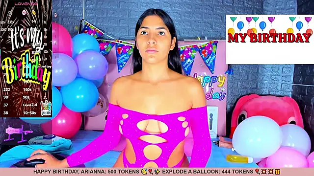 AriannaLewiis online show from 1, 12, 2025