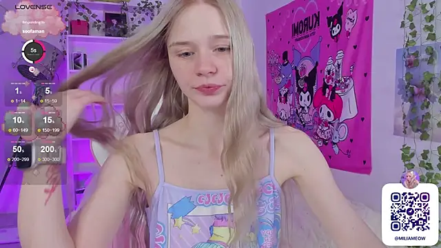 Milia Parker online show from 9, 2, 2025