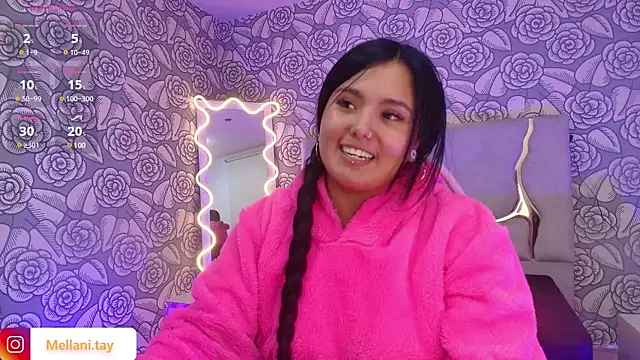 Snapshot of Mellani_tay chatting on 10, 3, 2025 Mellani tay online show from 10, 3, 2025