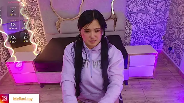 Snapshot of Mellani_tay chatting on 16, 3, 2025 Mellani tay online show from 16, 3, 2025