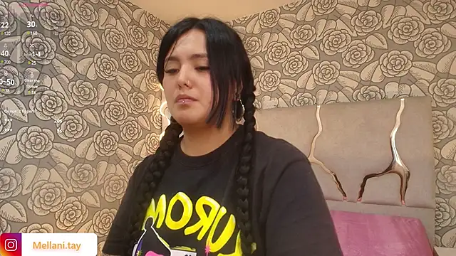 Snapshot of Mellani_tay chatting on 21, 3, 2025 Mellani tay online show from 21, 3, 2025