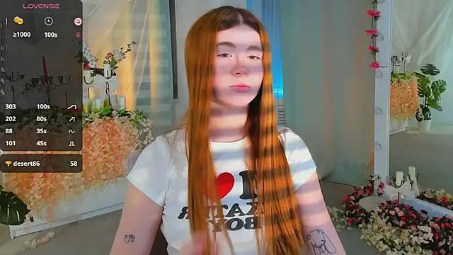 Snapshot of Freckle_Diyana chatting on 25, 2, 2025 Freckle Diyana online show from 25, 2, 2025