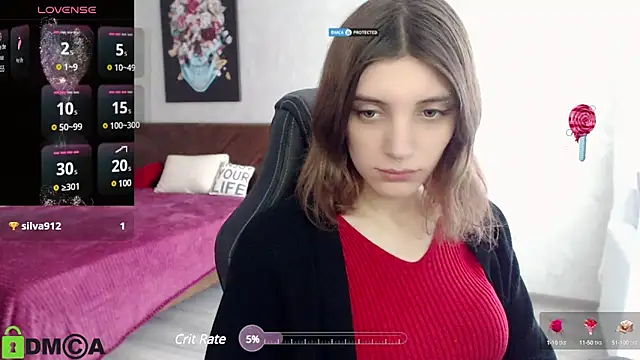 CherryBloom777 online show from 11, 1, 2025