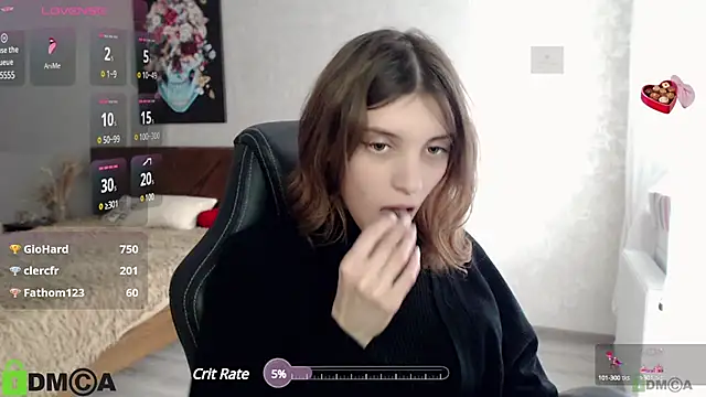 CherryBloom777 online show from 21, 1, 2025