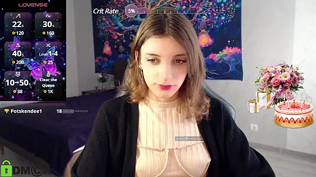 CherryBloom777 online show from 3, 3, 2025