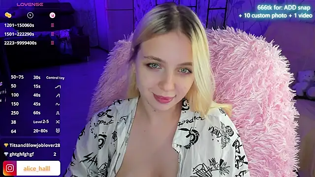 Alice Halle online show from 7, 12, 2024