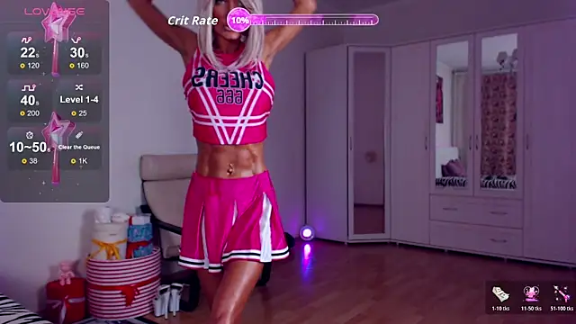 Sonja Stripper Ray online show from 15, 2, 2026