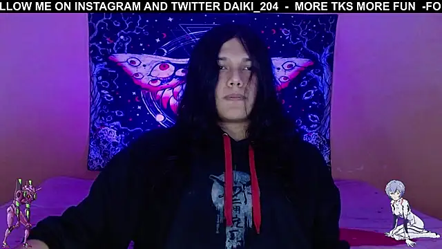 Snapshot of daiki_sx chatting on 8, 8, 2026 daiki sx online show from 8, 8, 2026