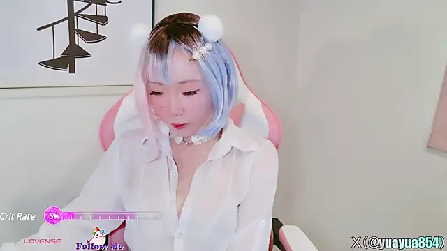 Snapshot of yuayua854 chatting on 23, 3, 2025 yuayua854 online show from 23, 3, 2025