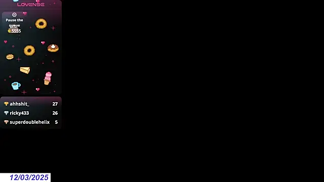 Victtoria Parker online show from 12, 3, 2025