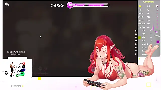 NikkoTyan online show from 22, 12, 2024