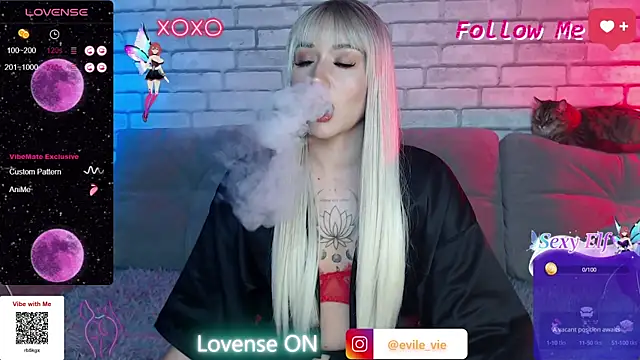 Eva Evile online show from 13, 3, 2025