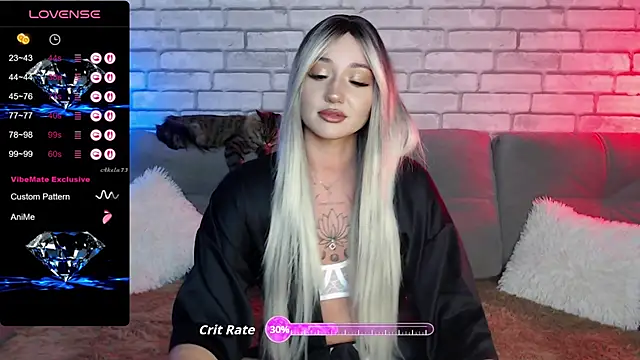 Eva Evile online show from 23, 10, 2025