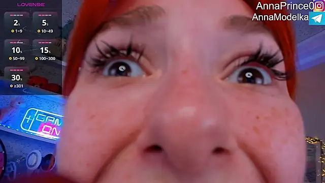 Anna Prince online show from 3, 2, 2025