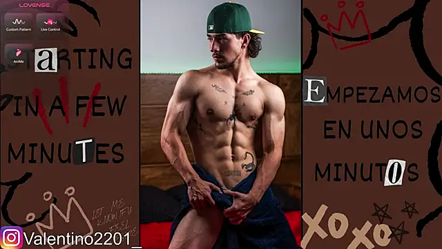 Snapshot of Valentino_Xander chatting on 19, 7, 2026 Valentino Xander online show from 19, 7, 2026