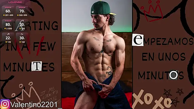 Snapshot of Valentino_Xander chatting on 1, 8, 2026 Valentino Xander online show from 1, 8, 2026