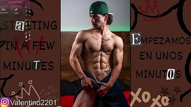 Snapshot of Valentino_Xander chatting on 7, 8, 2026 Valentino Xander online show from 7, 8, 2026