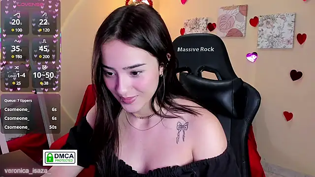 Snapshot of Veronica_isaza__ chatting on 14, 3, 2025 Veronica isaza online show from 14, 3, 2025