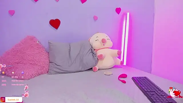 Scarlet Red  online show from 4, 3, 2025