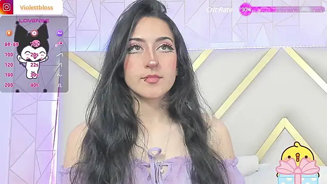 Snapshot of Violettbloss chatting on 27, 12, 2024 Violettbloss online show from 27, 12, 2024