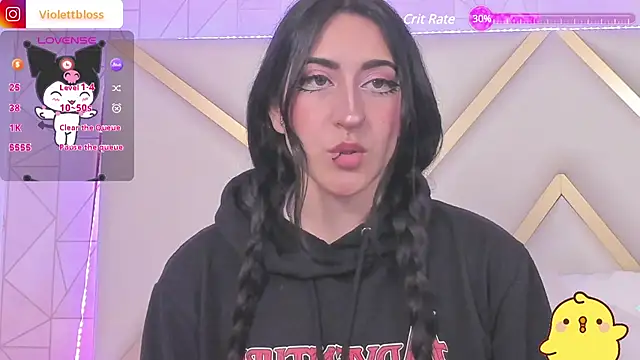 Snapshot of Violettbloss chatting on 28, 12, 2024 Violettbloss online show from 28, 12, 2024