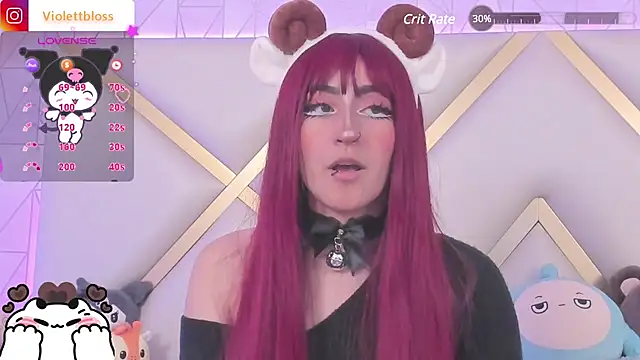 Snapshot of Violettbloss chatting on 14, 3, 2025 Violettbloss online show from 14, 3, 2025
