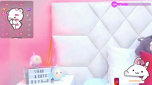 Violettbloss online show from 28, 10, 2025