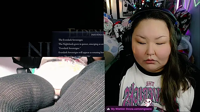 Snapshot of EmGreens chatting on 16, 6, 2026 EmGreens online show from 16, 6, 2026