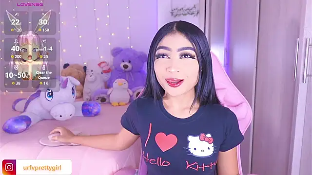 Snapshot of urfavprettygirl chatting on 21, 7, 2026 urfavprettygirl online show from 21, 7, 2026