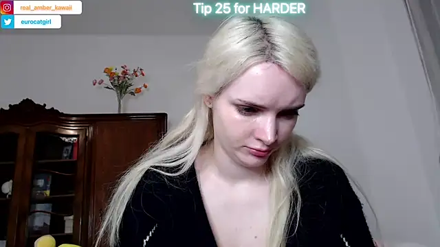 Amber Kawaii online show from 9, 3, 2025