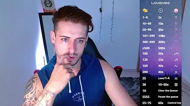 Snapshot of Ares_blue chatting on 16, 1, 2025 Ares blue online show from 16, 1, 2025